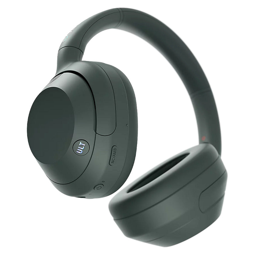 Sony ult bære trådløse hovedtelefoner med støjreducerende over-ear-headset (mørkegrøn, bluetooth)