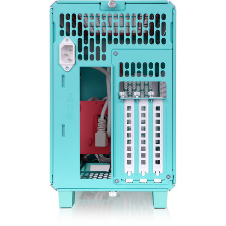 Thermaltake tr100 mint strawberry mini tower behuizing (mint bes | 2x usb-a | 1x usb-c)