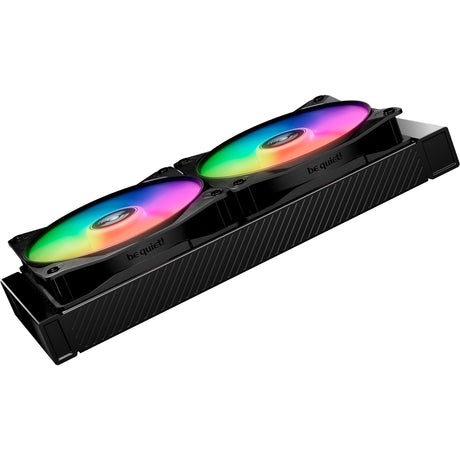 Vær stille! light wings lx pwm high-speed rgb case fans (sort, 3 stk, 140 x 140 x 25 mm)
