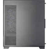 Silverstone lucid 05 mini tårnhus (sort | 2x USB-A | 1x USB-C | RGB | hærdet glas)