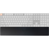 Keychron silikone håndledsstøtte til k5 se k5 max k5 pro håndledsstøtte (sort, lav profil)