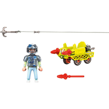 Playmobil dino rise - minecruiser byggelegetøj (70930)