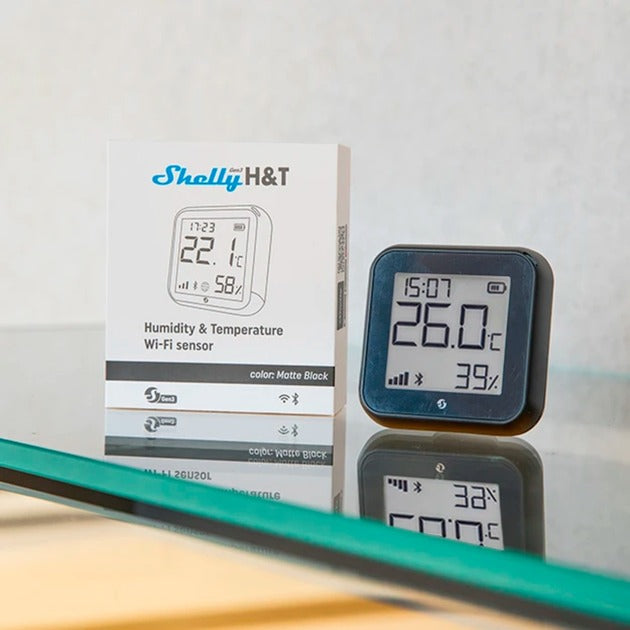 Shelly plus ht gen3 detektor (sort (mat))