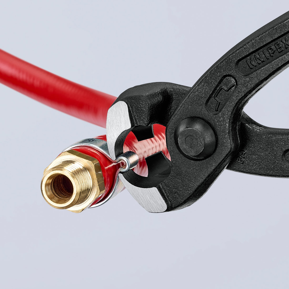 Knipex øreklemmetang 10 99 i220 (rød, 220 mm)