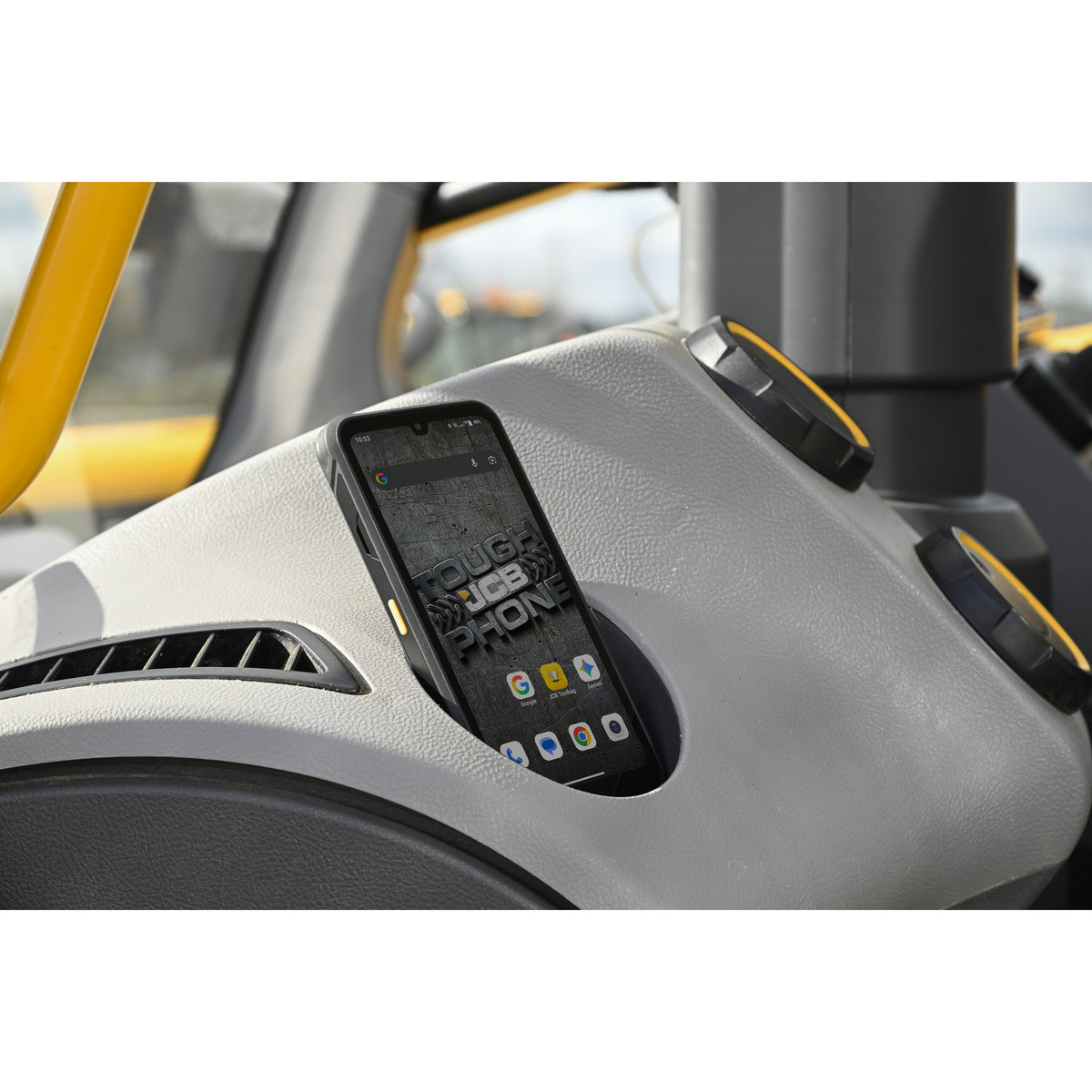 Jcb toughphone e50 smartphone (sort | 128 GB | android 16 | dual-SIM)