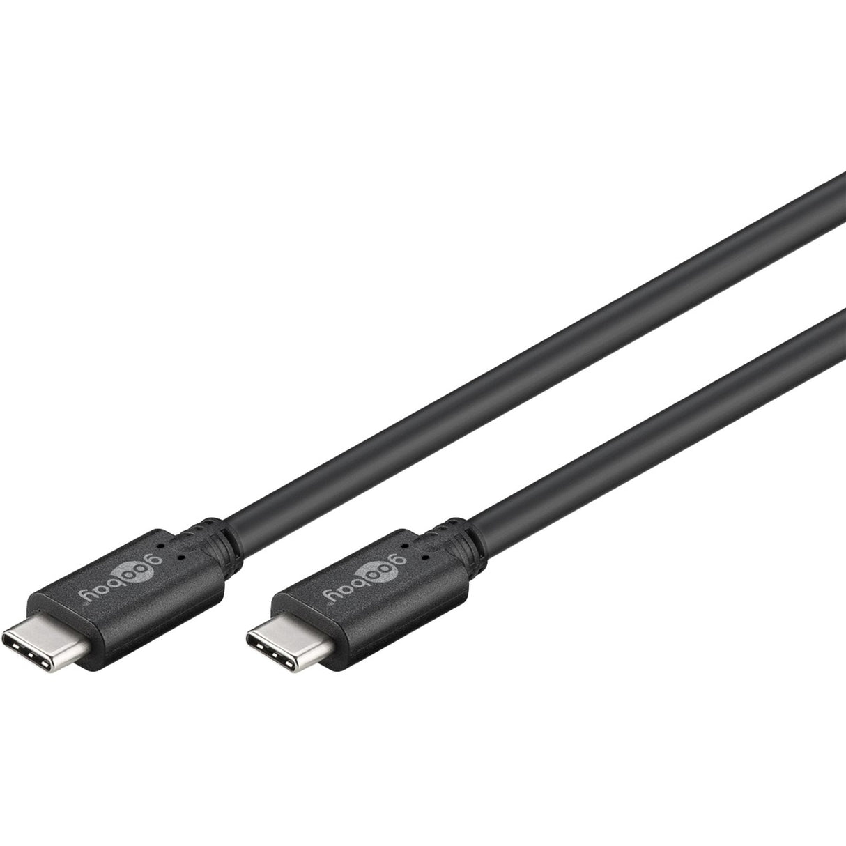 Goobay sync charge super speed USB-C kabel (sort, 2 meter)