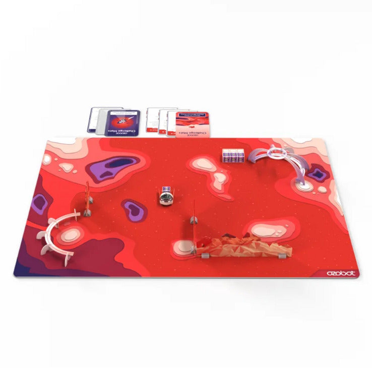 Ozobot udfordringsmåtte: mars robot