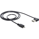 Delock-kabel easy-usb 2.0-a til micro-usb-b-kabel (1 meter)