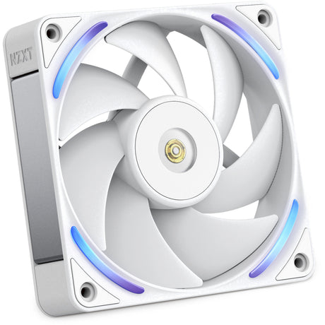 Nzxt f120x rgb kabinet blæser (hvid, 120 x 120 x 30 mm, pwm)