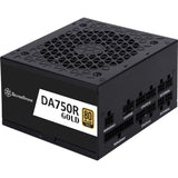 Silverstone da750r-gm guld, modulær 750 watt strømforsyning (sort, 4x pcie)
