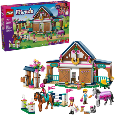 Lego friends 42688 hestestald og rideskole