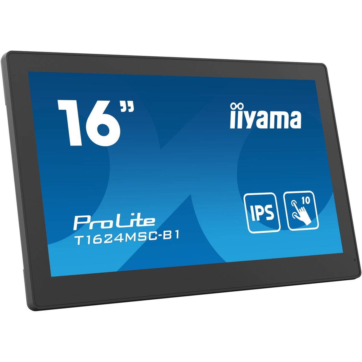 Iiyama prolite t1624msc-b1 15.6 touchscreen-skærm (sort, HDMI, 2x USB-A)
