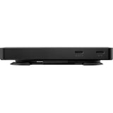 Lenovo USB-C rejsedockingstation til 2 skærme (med adapter) dockingstation (sort)