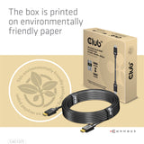 Club 3D ultra højhastigheds HDMI 2.1 certificeret kabel han-han (sort, 5 meter, 4K 120Hz, 8K 60Hz, 48Gbps)