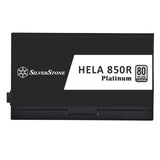 Silverstone hela 850r platinum modulær 850 watt strømforsyning (sort, 4x pcie)