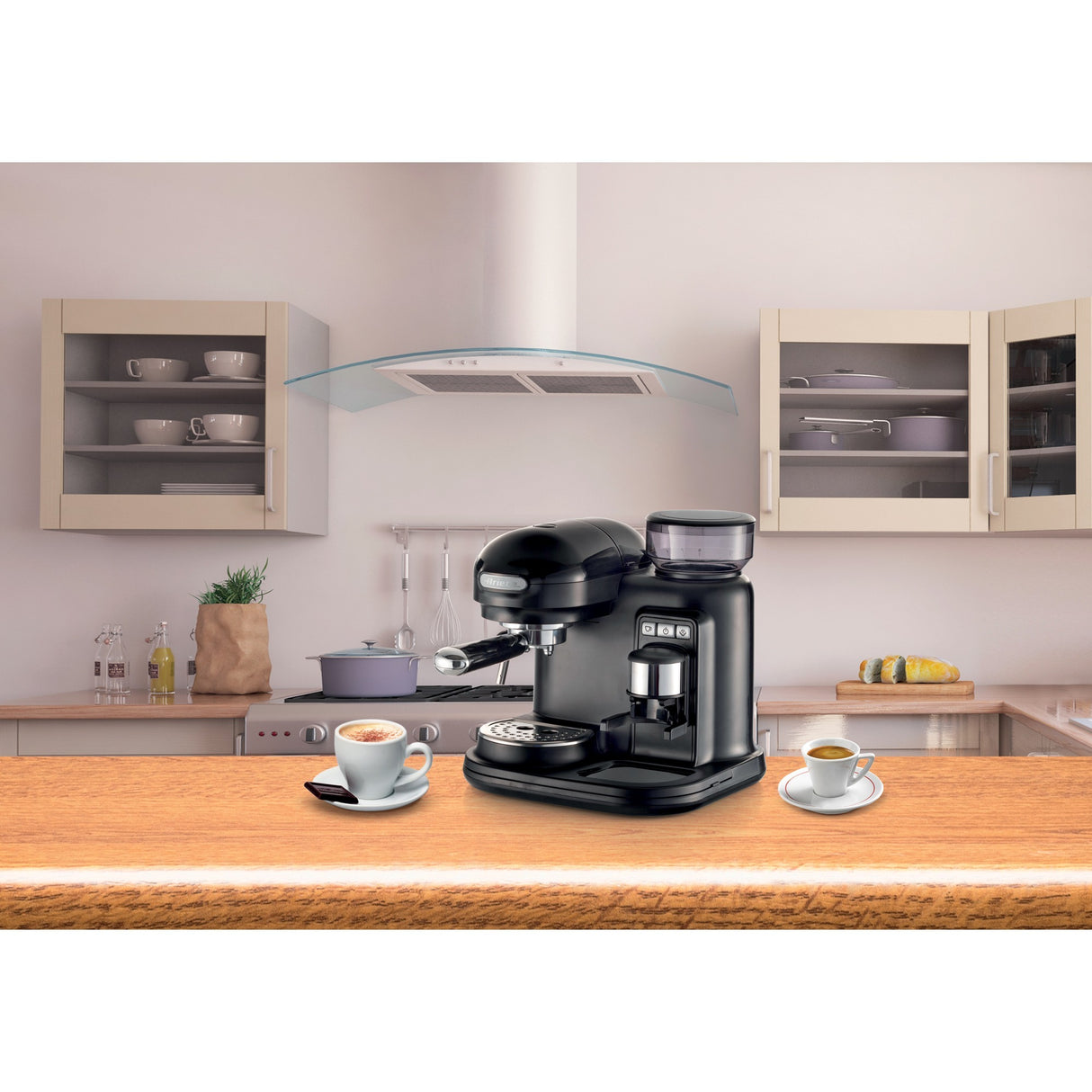 Ariete moderna espressomaskine 1318 02 (sort)