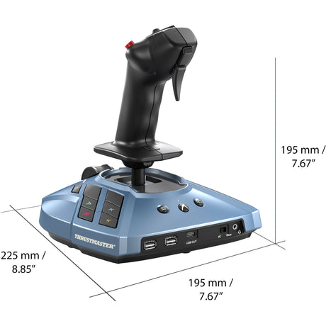 Thrustmaster TCA Sidestick x Airbus Edition Joystick (Sort, PC, Xbox Series X|S)