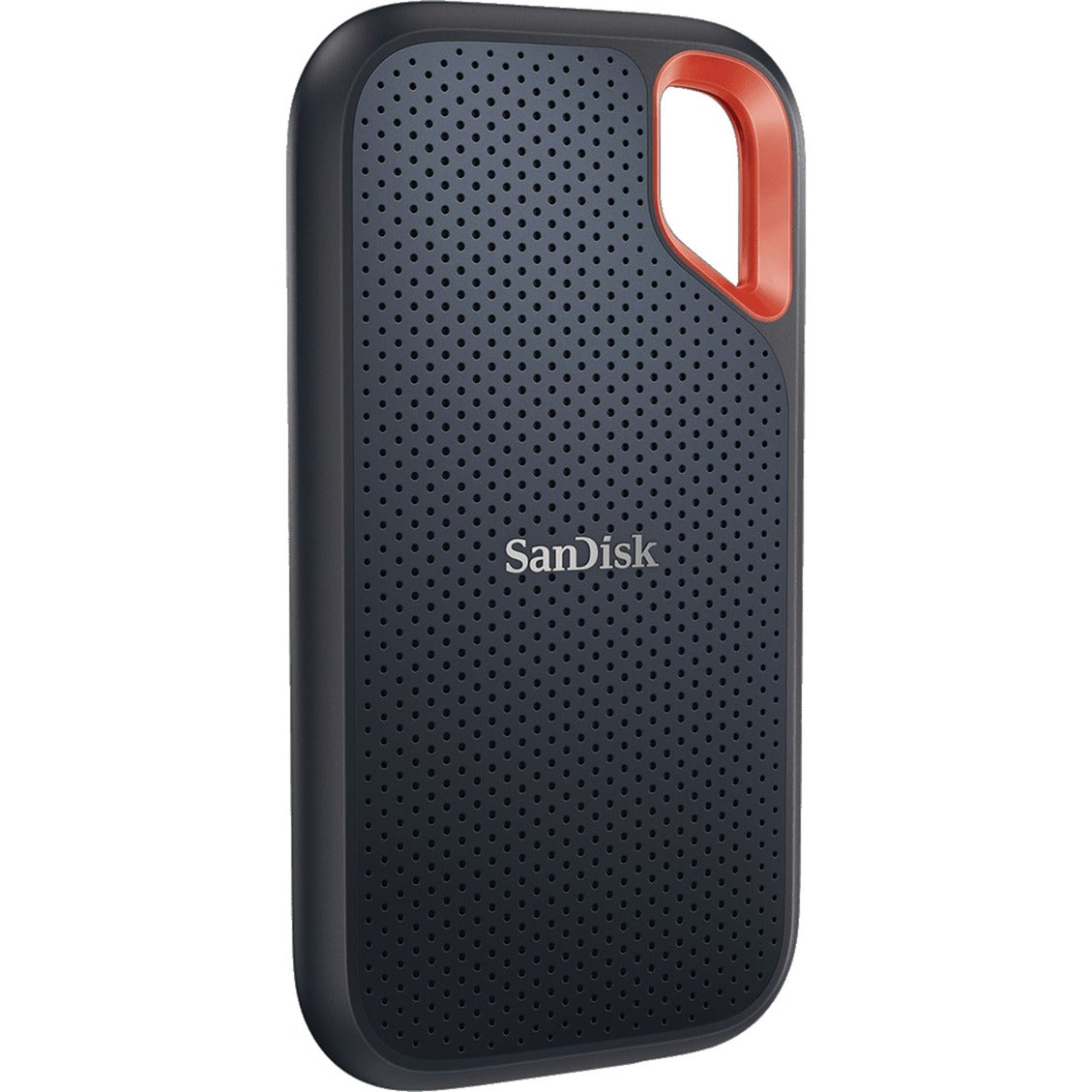 Sandisk extreme portable v2, 2 TB ekstern SSD (sort orange, SDSSDE61-2t00-G25, USB-C)