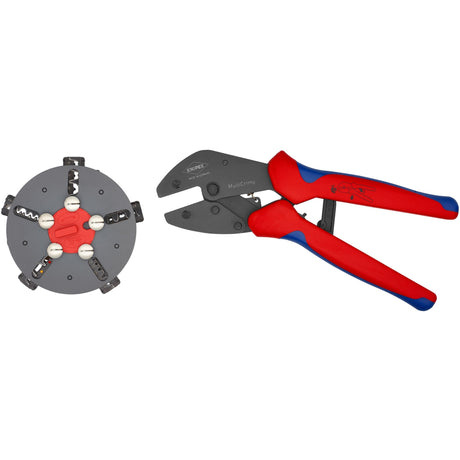 Knipex multicrimp-krympetang 973302 (rød blå)