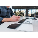 Kensington ergosoft håndledsstøtte til slanke tastaturer (sort)