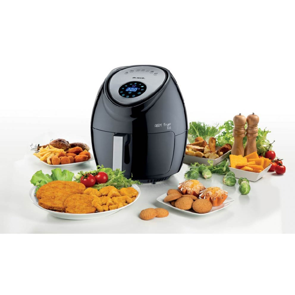 Ariete luftfrituregryde xxl varmluftfrituregryde (sort, 2,5 kg | 5,5 liter)