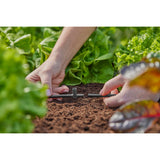 Gardena T-stykke til sprinklere endedrypper 4,6 mm (3 16 ) tilslutning (mørkegrå, 5 stk.)