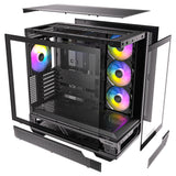 Antec c7 argb midi tårnhus (sort | 2x USB-A | 1x USB-C | hærdet glas)