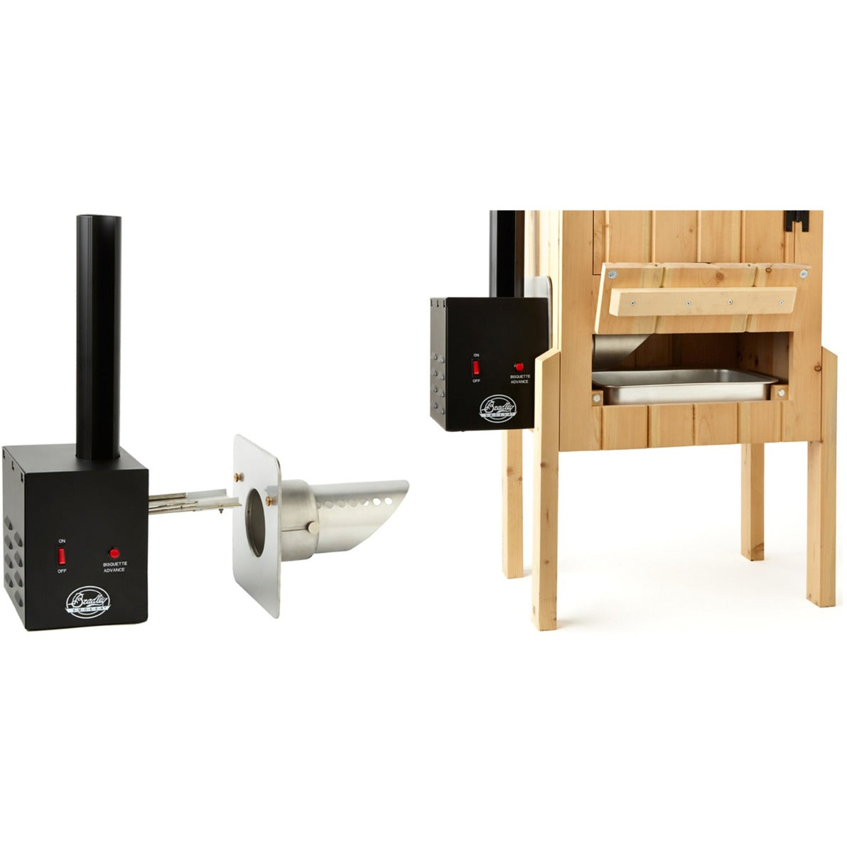 Bradley røggenerator ryger (sort, inklusive adapter)
