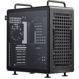 Cooler Master Qube 540 Stardust Iron Midi Tower-hus (sort | 2x USB-A | 1x USB-C | hærdet glas)
