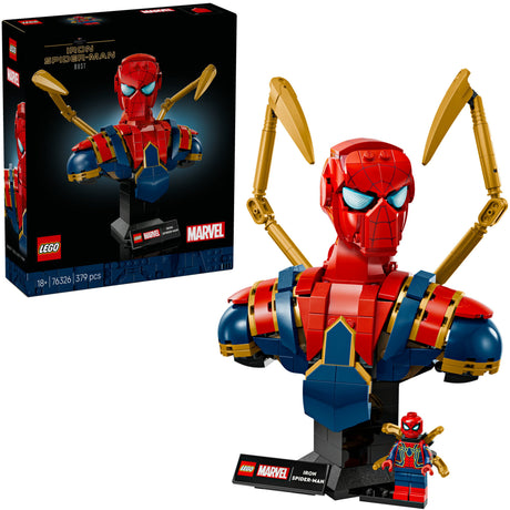 Lego super heroes 76326 jern spider-man buste