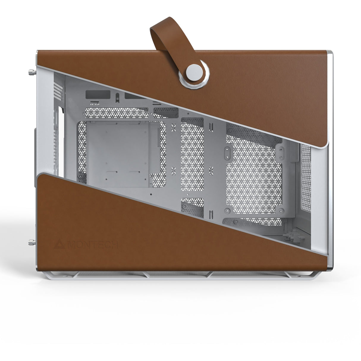 Montech heritage midi tårnhus (hvid beige | 2x USB-A | 1x USB-C)