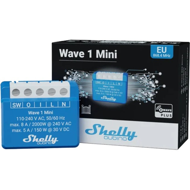 Shelly qubino wave 1 mini switch aktuator z-wave