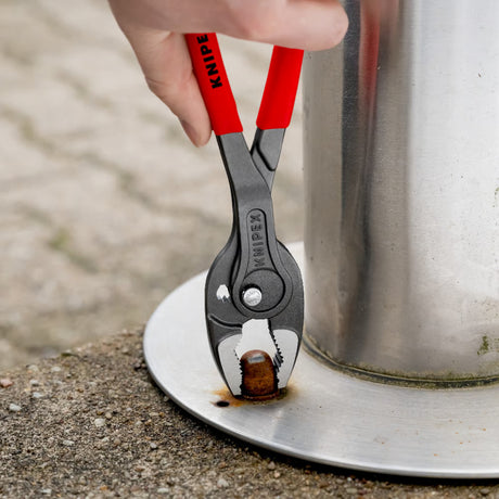 Knipex twingrip, front og side grip tang (rød)