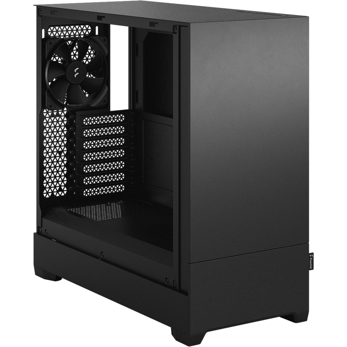 Fractal design pop lydløst midi tårnhus (sort | 2x USB-A)