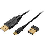 Sharkoon skiller sgm30w gaming mus (sort, 600 - 6000 dpi, rgb, 2,4 ghz usb)
