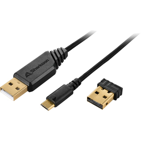 Sharkoon skiller sgm30w gaming mus (sort, 600 - 6000 dpi, rgb, 2,4 ghz usb)