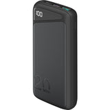 Goobay hurtigopladning powerbank 20.000 mah - 74 wh (sort, USB-C PD, QC 3.0)