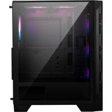 MSI Mag Forge 120A Airflow Midi Tower-hus (sort | 2x USB-A | RGB | Hærdet glas)