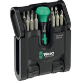 Wera tool-check modulært sæt imperial 1, 50-delt bit sæt (sort grøn)