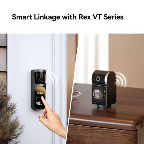Imou doorbell 3 sæt (sort)