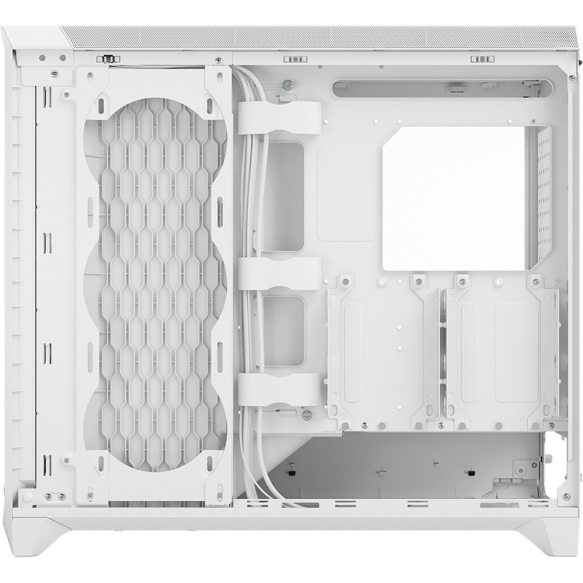 Fractal design meshify 3 xl rgb stort tårnhus (hvid | 2x usb-a | 1x usb-c | rgb | hærdet glas)