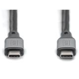 Digitus USB-C 4 gen2 USB-C tilslutningskabel (sort grå, 3 meter)