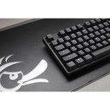 Ducky origin phantom black, tastatur (sort, us-layout, cherry mx red, hot swap, pbt double-shot keycaps)