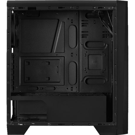Aerocool cylon midi tower behuizing (zwart | 3x usb-a | rgb | window)