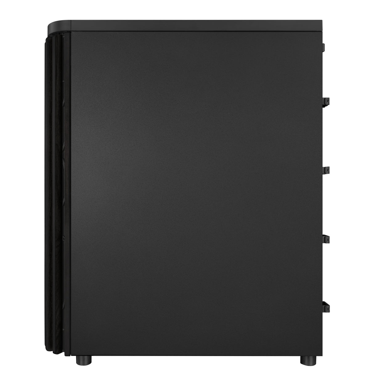Asus proart pa401 wood edition - metalpanel midi tårnhus (sort | 2x USB-A | 1x USB-C)