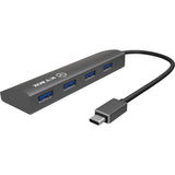Icy box ib-ac6405-c usb hub (antracit, usb type-c hub)