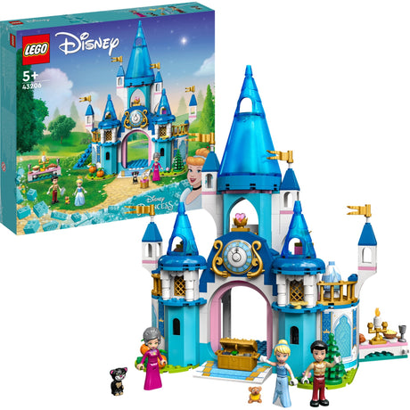 Lego Disney Princess - Askepots slot og det smukke prinsens byggelegetøj (43206)