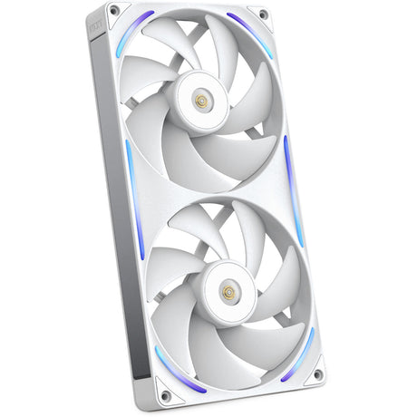 Nzxt performance fan f280x rgb case fans (hvide, 2 stk, 280 x 140 x 30 mm, pwm)