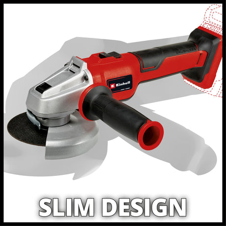 Einhell batteri vinkelsliber axxio 18 115 q bl li solo - power x-change - 18 v li-ion - børsteløs motor - ø115 mm - 8.500 o/min - hurtigspændemøtrik - ekskl. batteri, lader og slibeskive