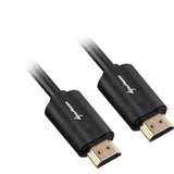 Sharkoon HDMI 2.0-kabel (sort, 1 meter, 4k)